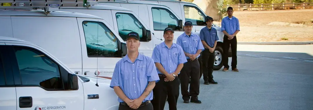 KIC Refrigeration crew ready for Mini Split Repair jobs across Silver Lake